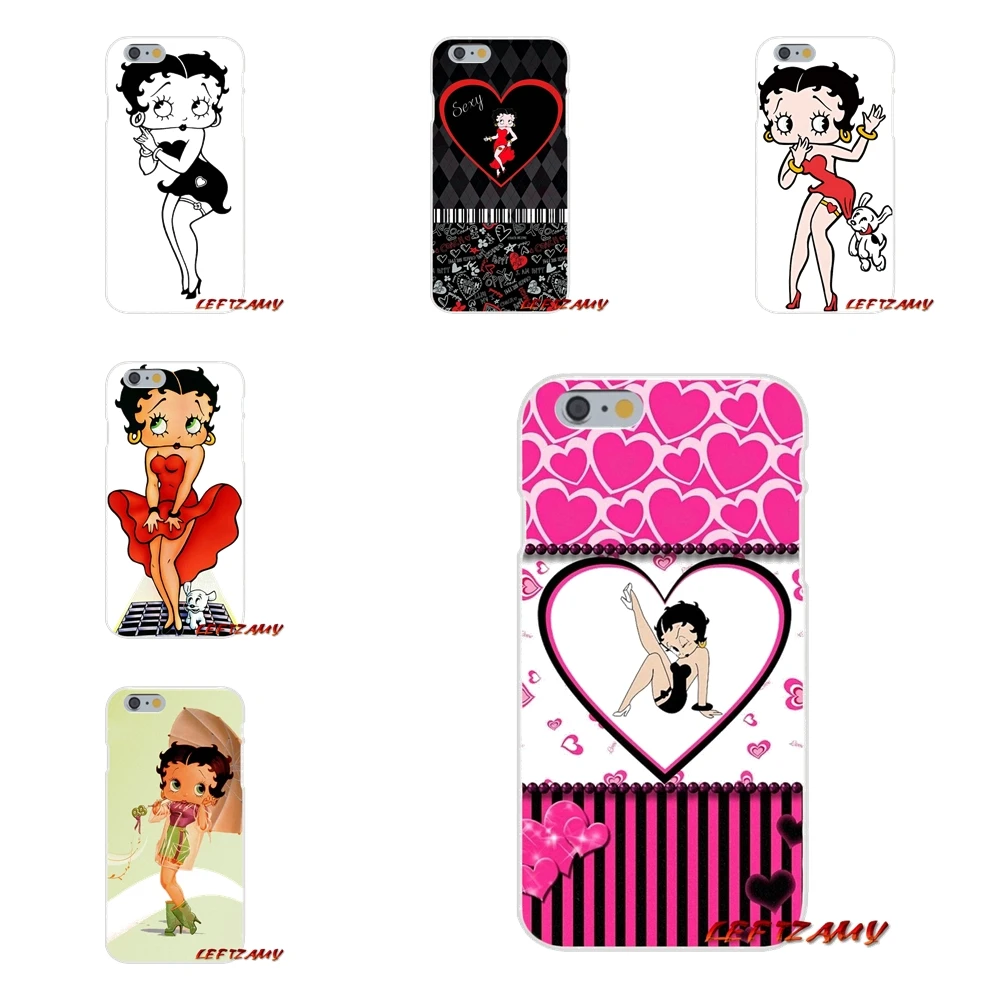 For Samsung Galaxy S3 S4 S5 MINI S6 S7 edge S8 S9 Plus Note 2 3 4 5 8 Accessories Phone Cases Covers Gorgeous Betty Boop Best | Мобильные