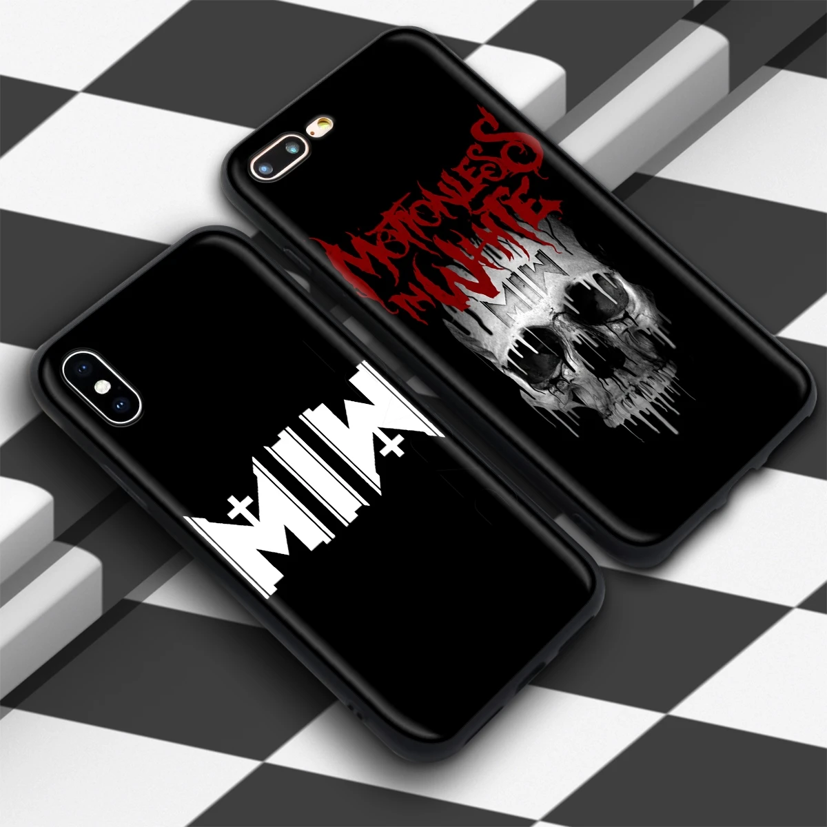 Чехол Lavaza Motionless In White MIW для iPhone 11 Pro XS Max XR X 8 7 6 6S Plus 5 5S se