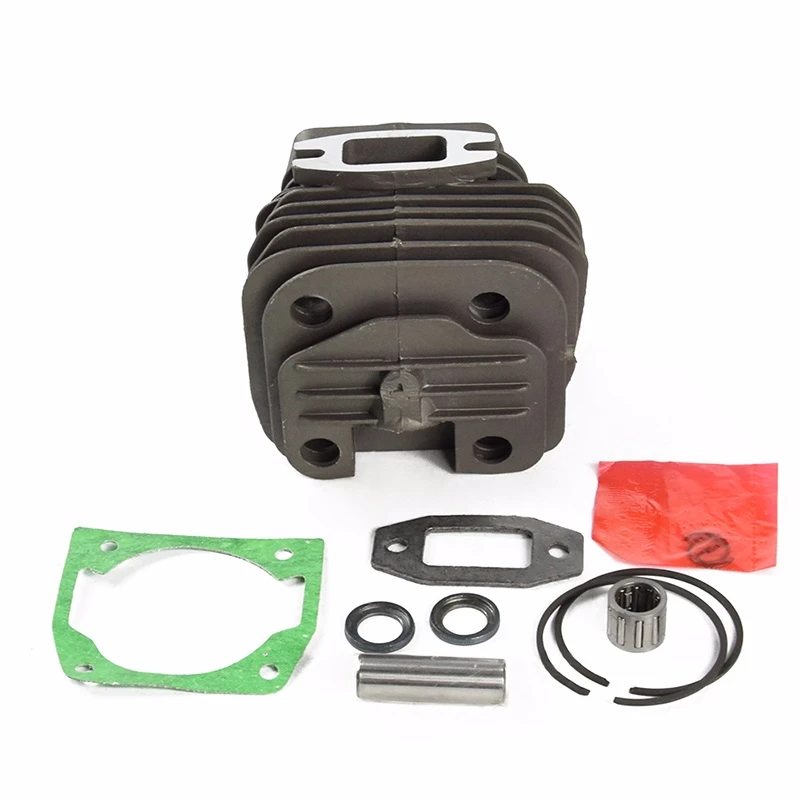 

1 Set 58CC Dual Channel Cylinder and Piston Set for Chain Saw Brush Cutter Accessories Garden Tool Parts Cylinder Piston Set