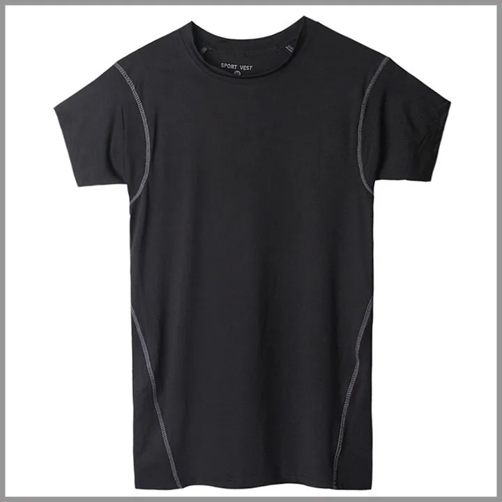 Высококачественная летняя спортивная тренировочный баскетбольный мяч футболка одежда для фитнеса мужская спортивная рубашка+ Компрессионные шорты Комплект для бега