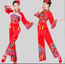 Новое поступление Дешевые Скидка Для женщин женские красные Древний китайский Национальный Костюм Традиционный китайский танцевальные