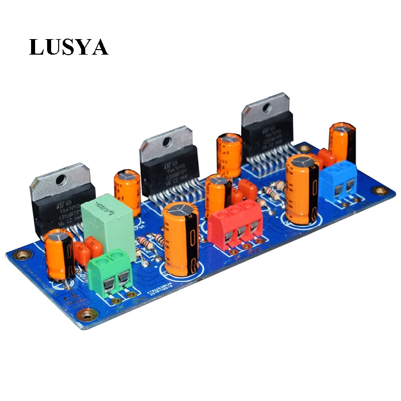 

Lusya DIY Kit TDA7293 Audio Amplifier Board Three parallel power amplifier mono Channel Amplificador
