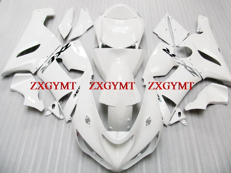 

Motorcycle Fairing for ZX6r 636 2005 - 2006 Bodywork 636 ZX-6r 2005 White Body Kits ZX6r 636 05
