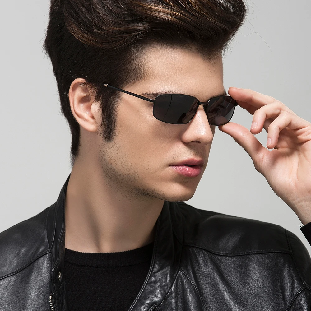 Beste Gepolariseerde Merk Designer Zonnebril Gepolariseerde Lens Mannen Zonnebril Spiegel Mannelijke Eyewears Accessoires gafas Oculos de grau 2236