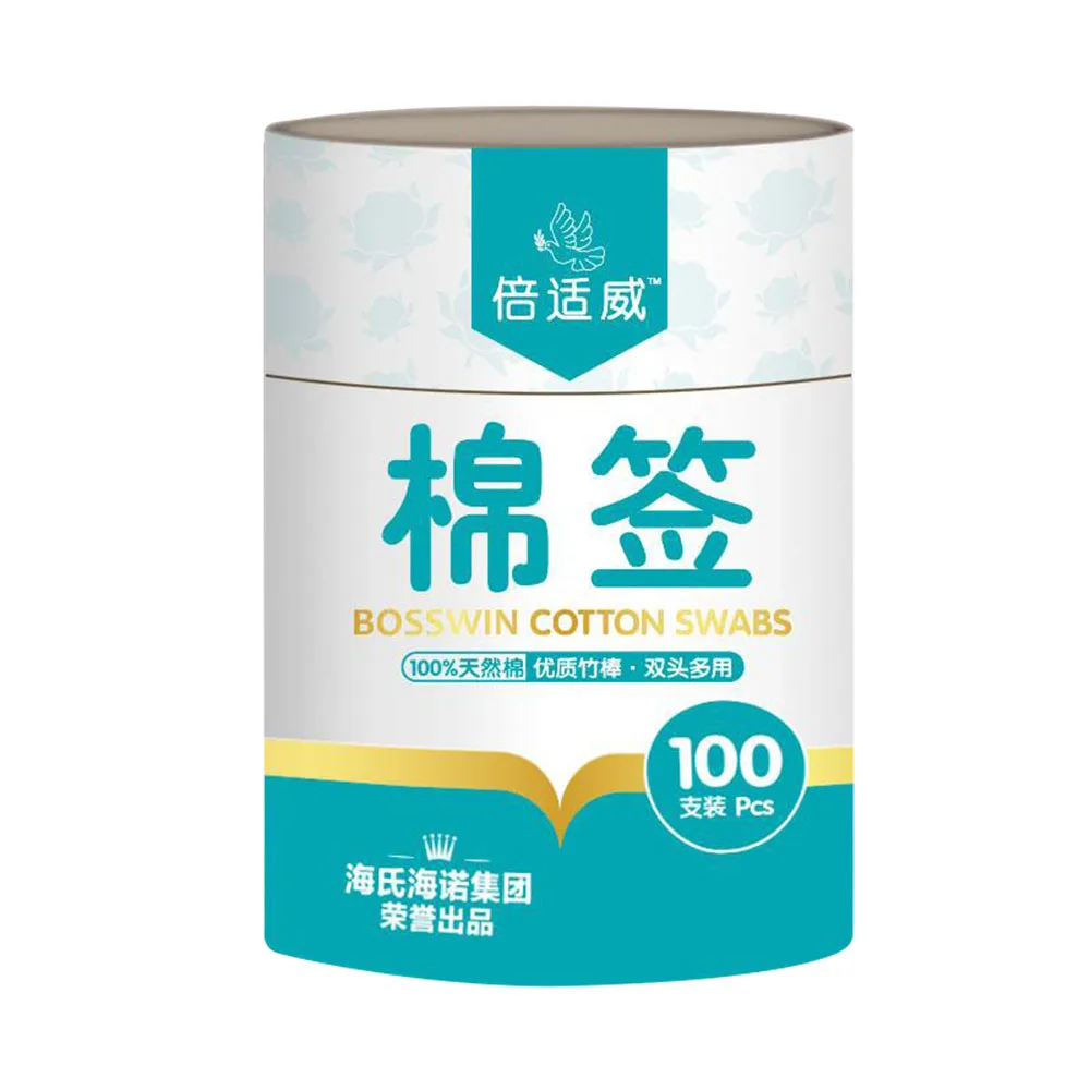 

100pcs Cotton Swabs for Blood Glucose Monitor Test Disinfection