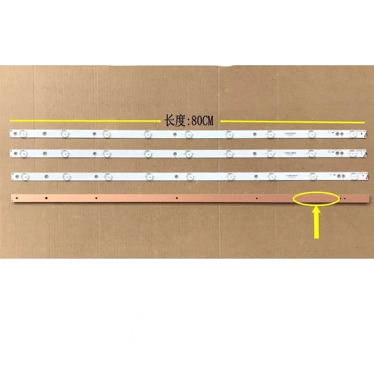 

strip For Phi li ps 40" TV 40PFT5300/12 40PFT5300/60 40PFK4509/12 40PFH5300/88 KDL-40R350D NS-40D510NA15 40D3505T