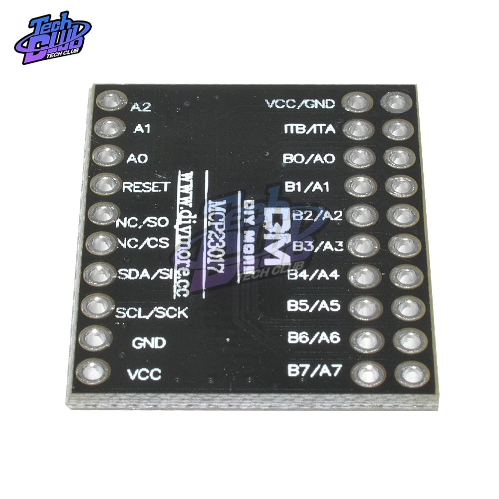 MCP23017 Bidirectional 16-Bit I/O Expander Pins 10Mhz Serial Interface Module IIC I2C SPI MCP23S17 | Инструменты