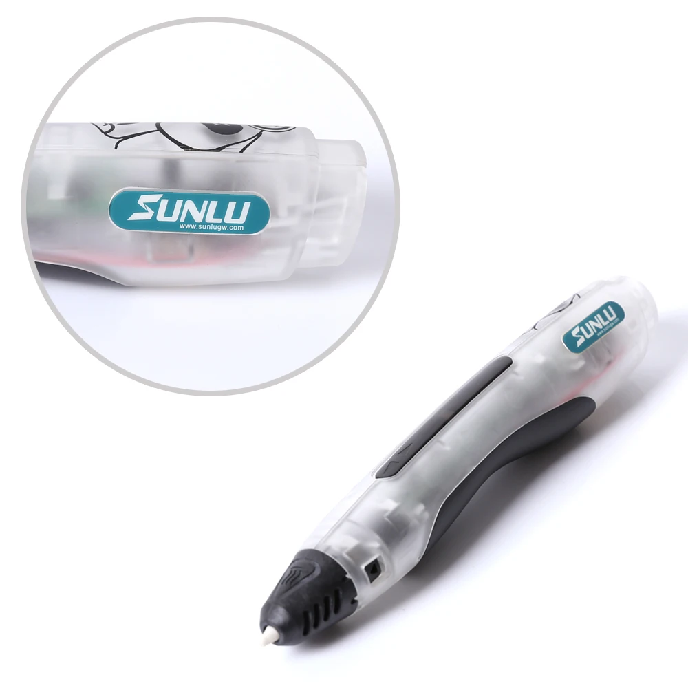 SUNLU фабрика SL-400 3D Ручка DIY Модель волшебный принтер с 1,75 мм PLA нити Stylo 3D Рисунок пластиковый карандаш для детей