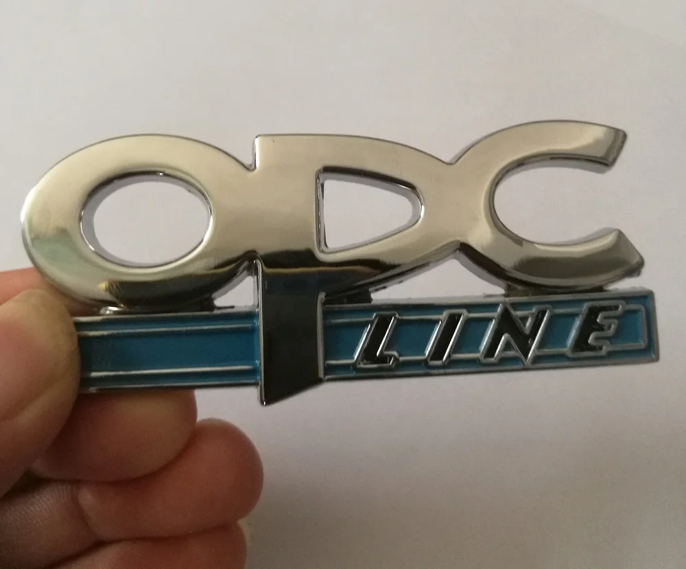 1pcs 3D Metal OPC Line Car Emblem Badge Sticker Decal for Opel Astra Zafira