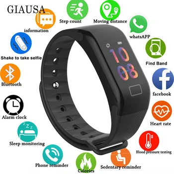 

F1 Plus Color Lcd Screen Fitness Tracker Sleep Tracker Smart Bracelet Heart Rate Monitor Waterproof Smart Watch Activity Tracker