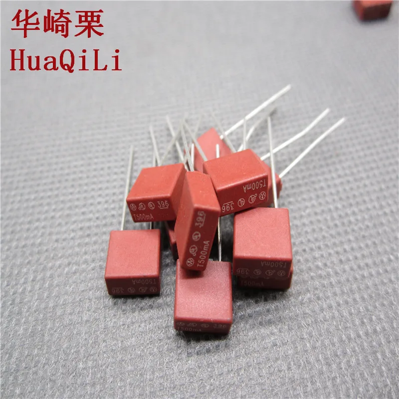 

50PCS 396Square fuse T0.5A 250V 0.5A Power fuse element T500mA 250V Slow fuse
