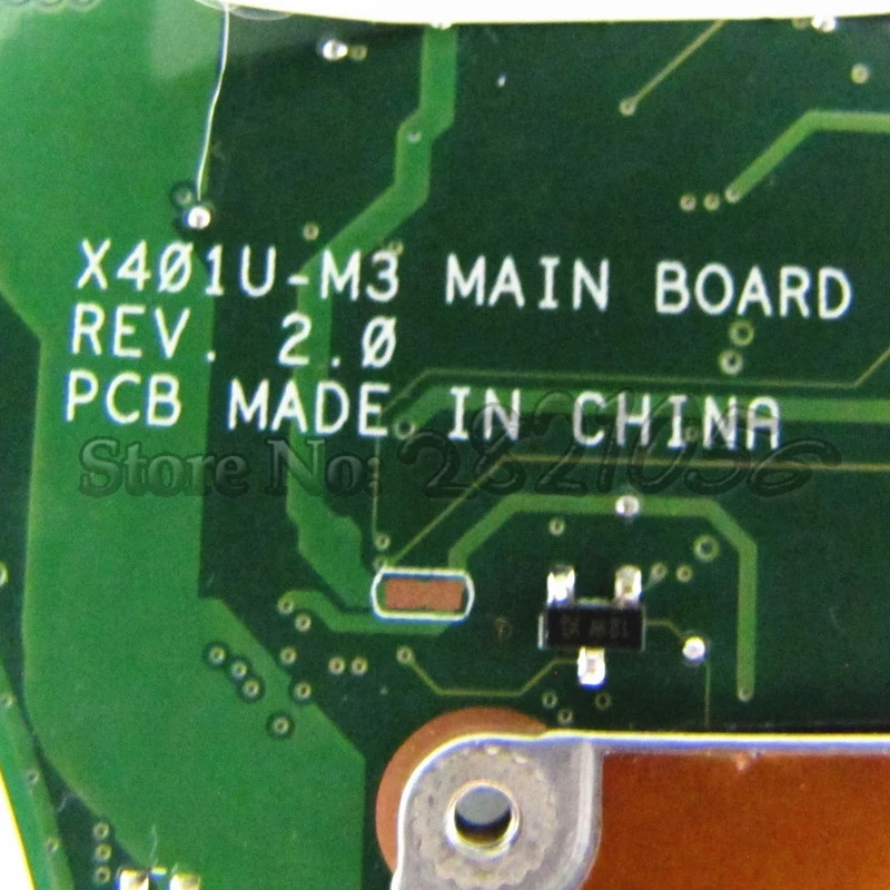 NOKOTION 60 N40MB1801 материнская плата для ноутбука Asus X401U M3 X501U ноутбука|main board|notebook boardasus