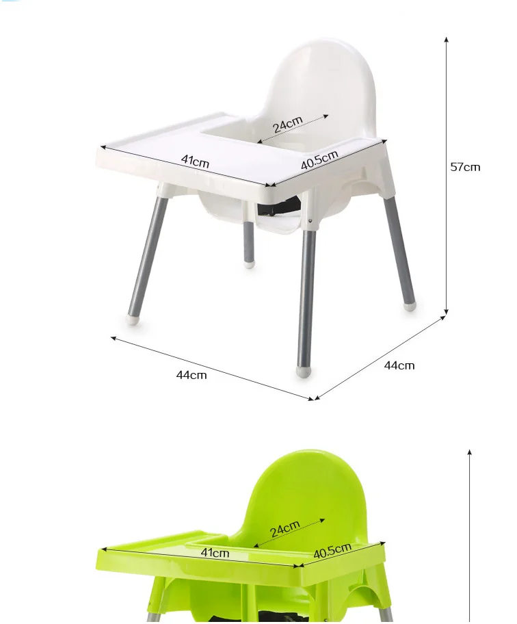 Портативный детский обеденный стол, съемные стулья для кормления, регулируемые складные стулья, складные детские стульчики для кормления