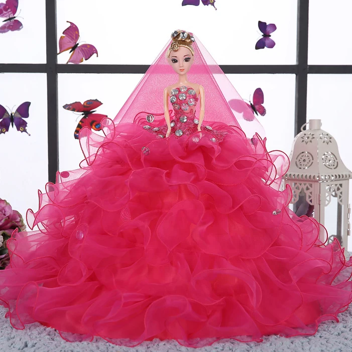 2017 Hot Sell 45CM Wedding Dress Doll Top Grade font b Toys b font Collection Get