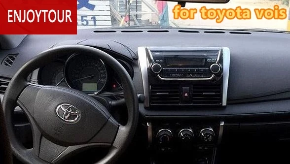 Искусственная кожа автомобиля Dashmats приборной панели Крышка для Toyota Camry Corolla PRADO Crown Mark X LANDCRUIS VIOS RAV4 fj Alphard