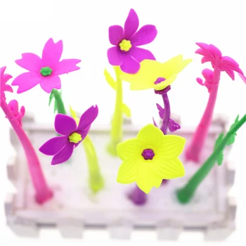

Funny Grass Leaf / flower pen Grass-Blade Pen beautiful new Creative Stationery Sign Pen Decoration Office student neccessity