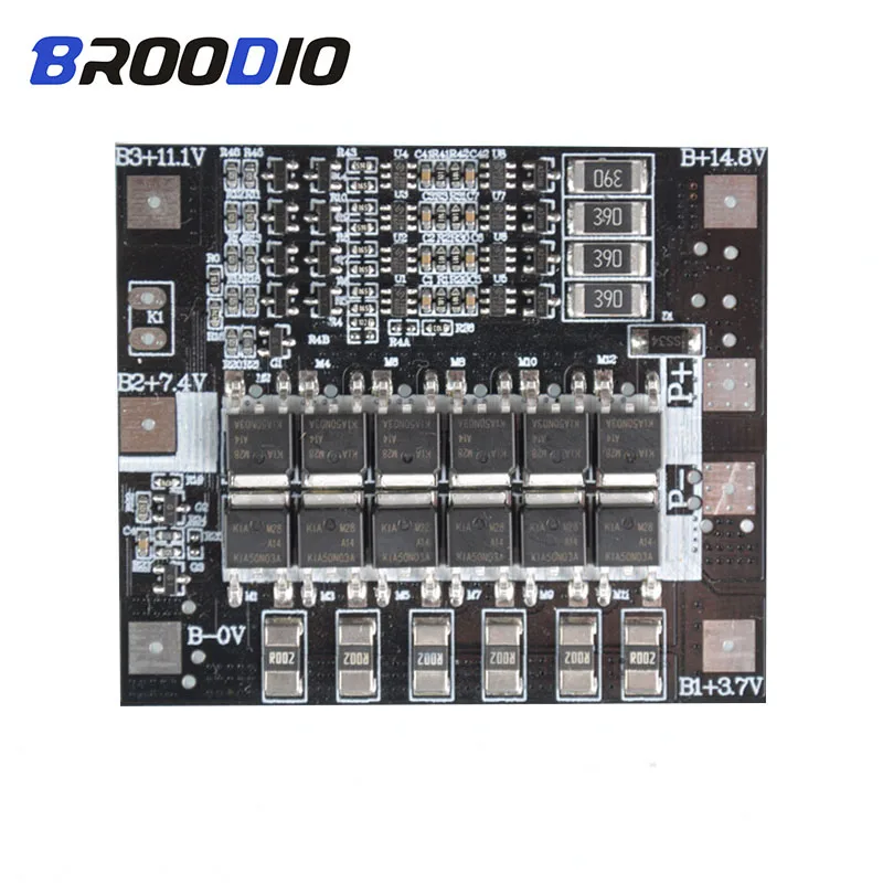 2S 3S 4S BMS 15A 20A 40A 50A 3.7V 18650 Li-ion Lithium Battery Protection Board BMS 3S 4S Circuit PCB Module With Balance 2S 3S 4S BMS 15A 20A 40A 50A 3.7V 18650 Li-ion Lithium Battery Protection Board BMS 3S 4S Circuit PCB Module With Balance