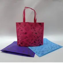 

1000 pieces cheap promotion non woven bags gift bags big shopping bags custom bags