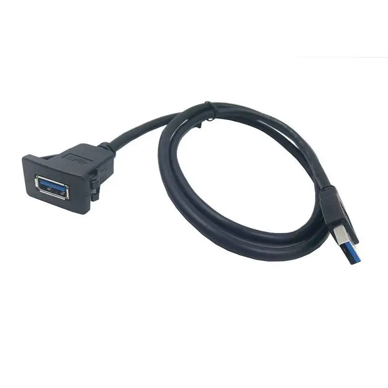 Высокое качество 1 м USB 3,0 удлинитель зарядки кабели для передачи данных портативных ПК смартфонов