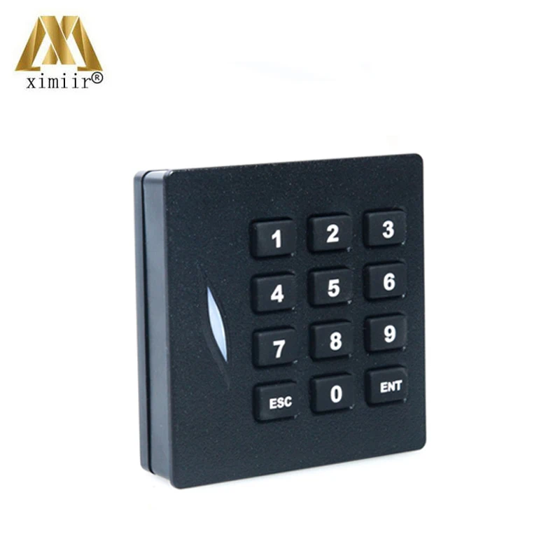

KR102M outdoor access control system card reader with keypad IP65 waterproof card reader 13.56MHZ IC card wiegang reader