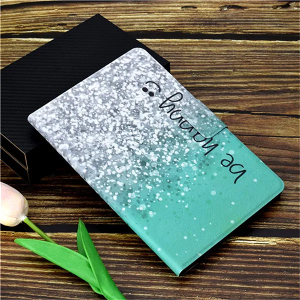 Тонкий чехол-подставка из искусственной кожи для amazon kindle fire hd 8 tablet smart cover для amazon kindle fire hd 8 tablet case - Цвет: as picture