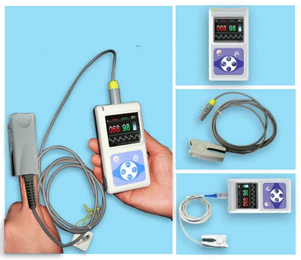

CMS60D Color OLED Finger Tip Pulse Oximeter Spo2 Monitor Pulse Rate+SW,US Seller