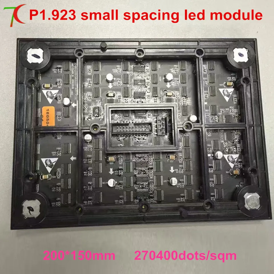 

P1.923 minimal spacing indoor 32scan full color module for video wall ,led board