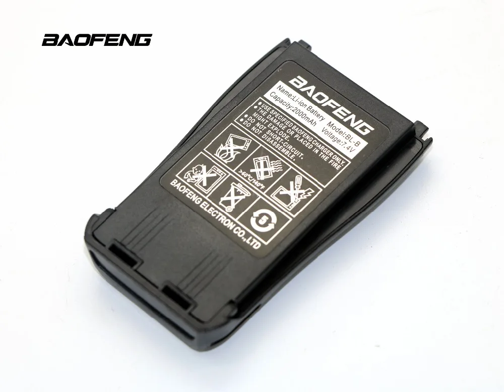 Baofeng BL B Portable Radio Battery 7.4V 2000mAh Li ion 2 way radio