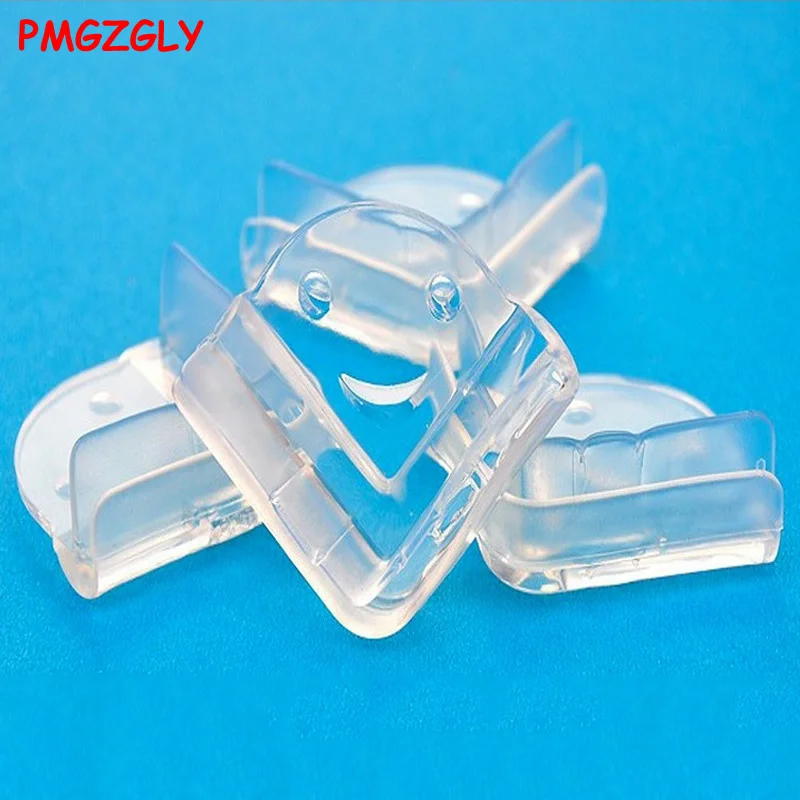 4pcs Anti-collision Transparent Protector Cover Desk Furniture Edge Corner Guards Kids Baby Table Corner Guards Child Safety