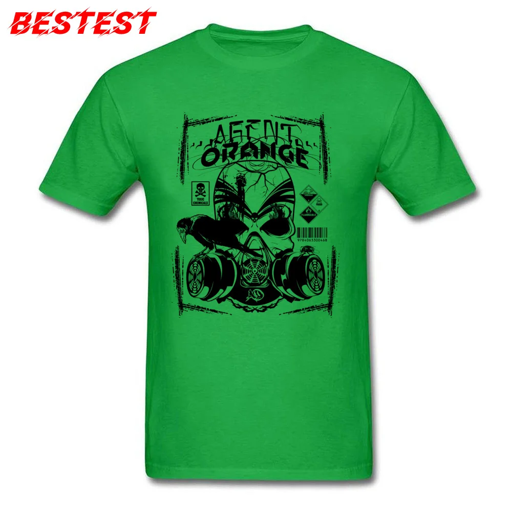 On Sale Men's Top T-shirts Round Collar Short Sleeve 100% Cotton Health Risk Tops & Tees Funny T-Shirt Free Shipping Health Risk green