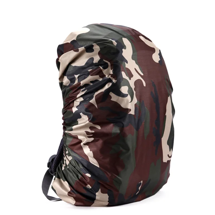 Outdoor Hiking Camping Backpack Cover Camouflage Waterproof Durable Army Camo Camping Raincover Travelling Bag Rain Cover