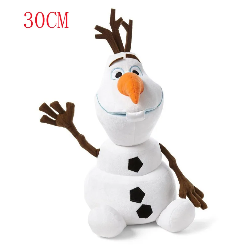 27cm Olaf 23 см/30 см/50 см Снеговик Плюшевые игрушки в виде Олафа Мягкие плюшевые куклы Kawaii мягкие животные для детей рождественские подарки - Цвет: 27cm Olaf