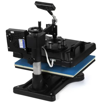 

Heat Press 5in1 Combo T-Shirt Mug Cap Plate Sublimation Transfer Printer vevor