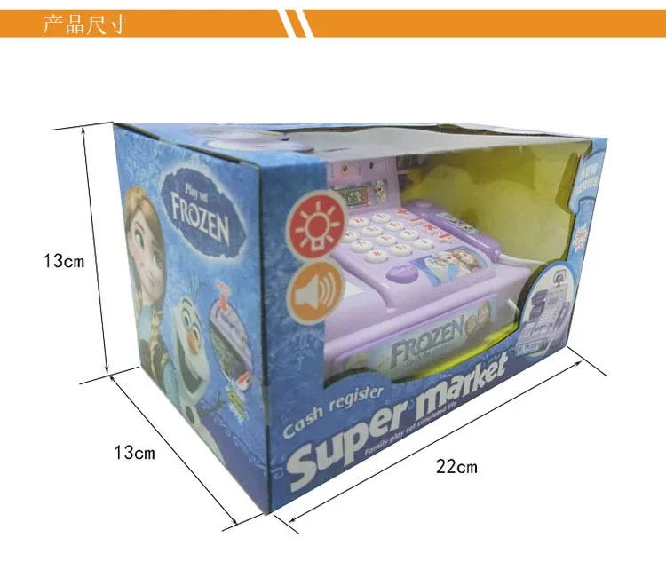 Princesa dos Desenhos Disney Congelado Pirata Animados Simulação Jogo Pai-filho Interativo Supermercado Caixa Registradora Dinheiro Bancário Brinquedo 9 Cheap Brinquedos de cozinha