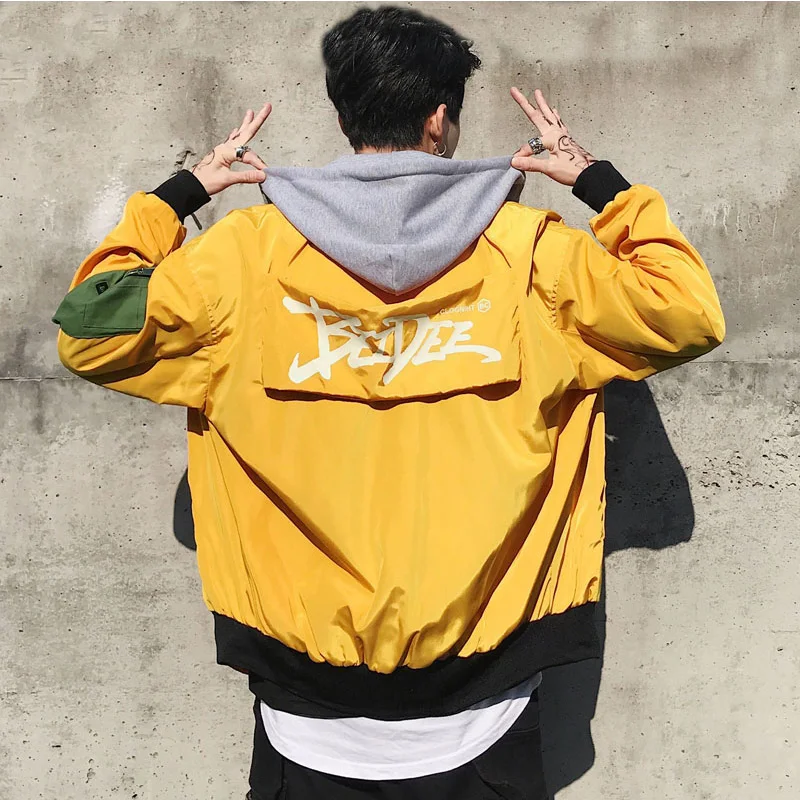 Long Sleeve Jacket Men Casual Hooded Patchwork Hoodies Jackets Men Korean Streetwear Hip Hop Jacket Swag Punk Rave Clothes 5J26 Long Sleeve Jacket Men Casual Hooded Patchwork Hoodies Jackets Men Korean Streetwear Hip Hop Jacket Swag Punk Rave Clothes 5J26