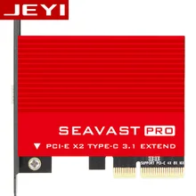JEYI SEAVAST-8 расширения начать USB3.1 добавить на карта PCIE тип C версии 3,1 карта адаптера до ASM1142 ASMEDIA PCIE USB3.1 GEN2