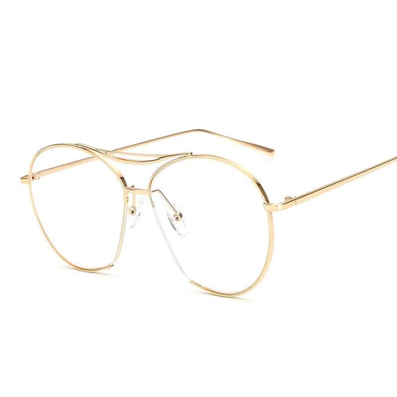 JUSTRUE Fashion Transparent Glasses Flat Lens Brand ...