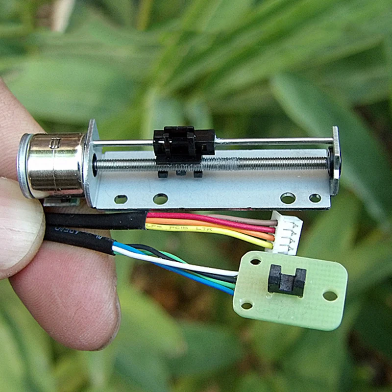 DC 3V-5V 2-Phase 4-wire Precision Planetary Gearbox photorépéteur Moteur Linéaire à vis