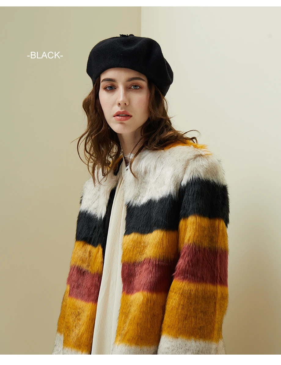 Women Knit Beret 100% Pure Wool Winter Warm Hat Female British Style Lady Painter Bonnet Hats Solid Color Beanie High Quality  (8)