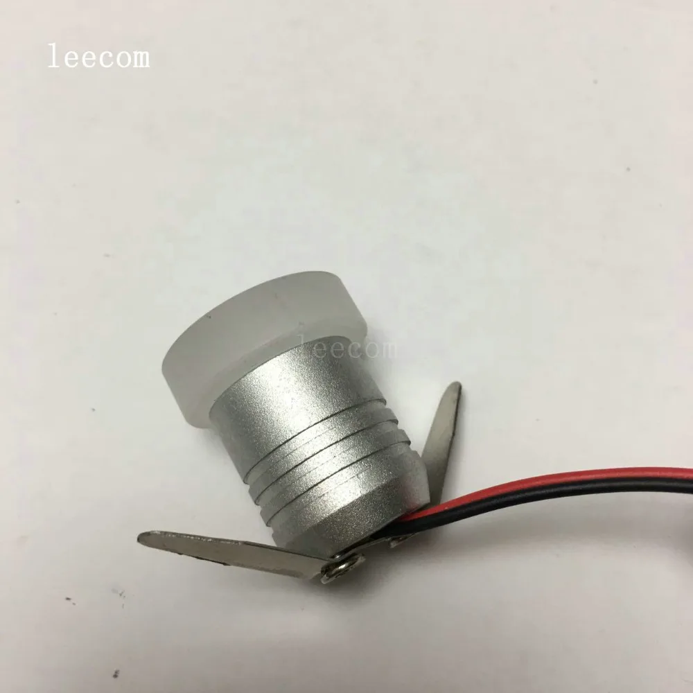 20 шт./лот Новинка шкаф светильник ac85 265v Мини Светодиодный точечный белый круглый