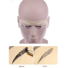 1 шт. силиконовые брови кожа для обучения татуировкам постоянный макияж маска для тренировки микроблейдинга инструмент для женщин