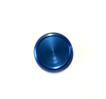 10 шт. 24 мм алюминиевый переплет кольцо Пряжка Грибное отверстие связующее с металлический диск переплет книга Переплет поставки A5 связующее - Цвет: blue