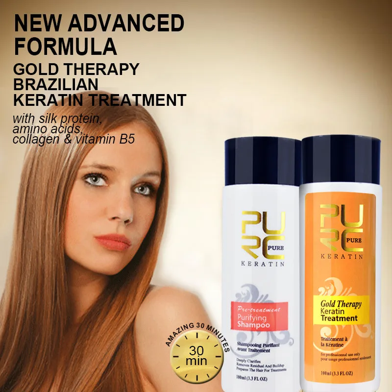 gold therapy keratin SET ad