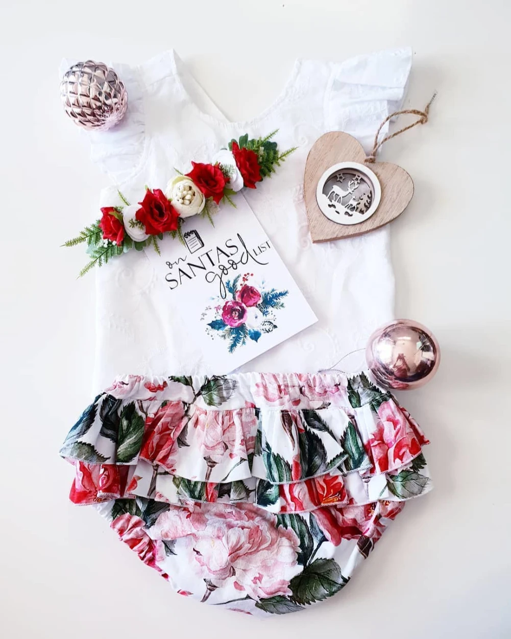 

Infant Newborn Baby Girls Fashion White Sleeveless Tops T-shirts Floral Shorts Pants Princess Causal Cotton Outfits Sets Clothes