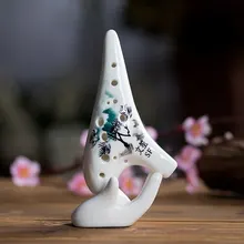 Высокая F 12 отверстий окарина Профессиональная игра окарина хорошая интонация тон добро пожаловать магазин школы