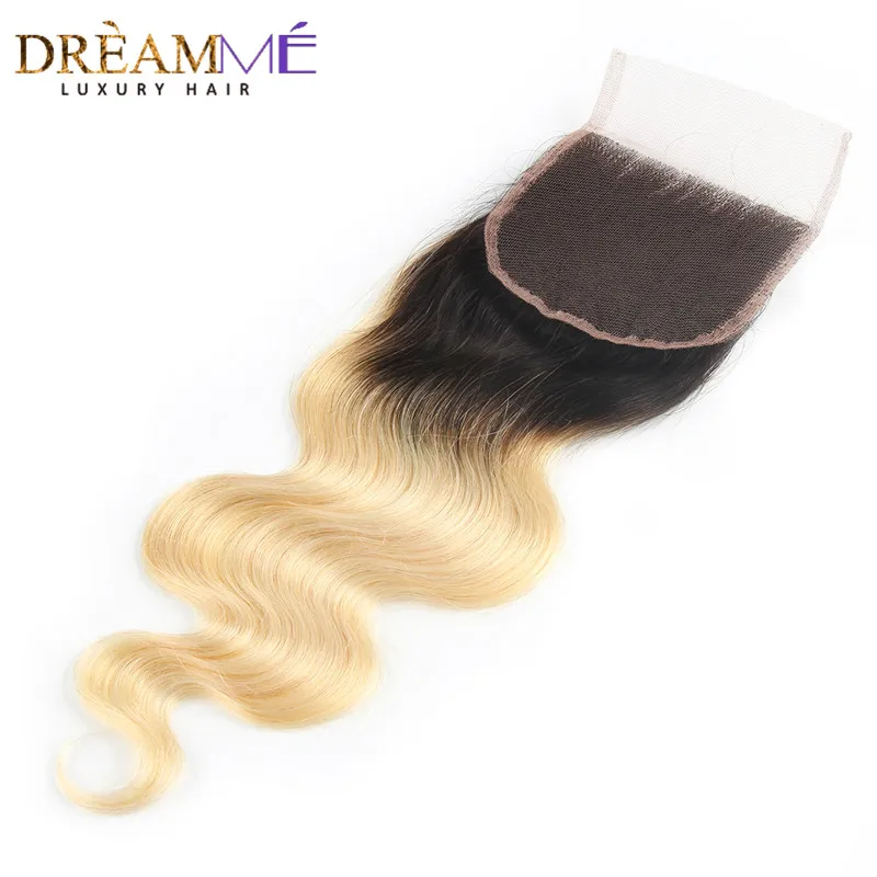 1b 613 body wave human hair lace closure (2)