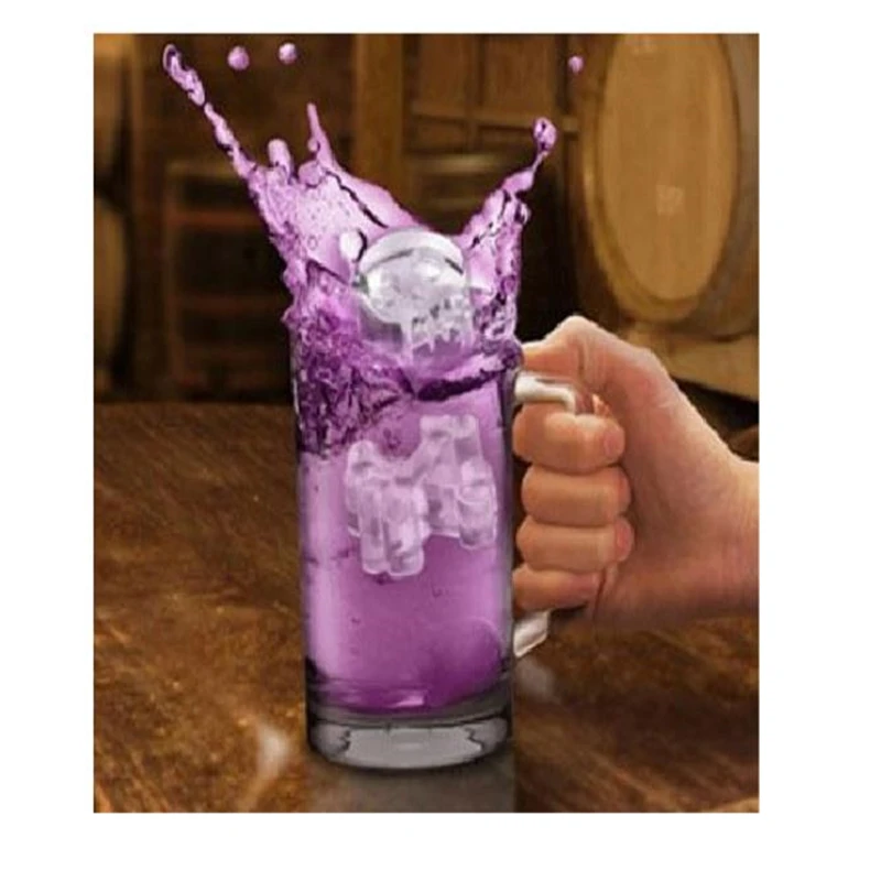 ice cream mold funny skull soft gelatin kitchen accessories ice cube