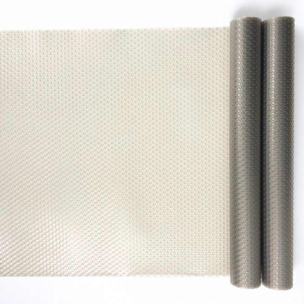 Выпуклый точечный узор EVA Полочные вкладыши Противоскользящие коврики для холодильника анти-масло шкаф ящик подставка 1 упаковка(30x150 см, серый