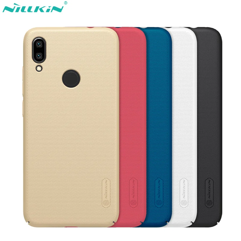 

Nillkin Super Frosted Shield Case for Xiaomi Redmi Note 7 Case Cover PC Hard Back Matte Cover for Xiaomi Redmi Note7 Pro 6.3''