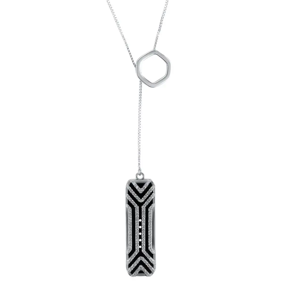 Подвеска для Fitbit Flex 2 ожерелье, вспомогательная цепь ожерелье для Fitbit Flex 2, модный алмазный стальной дизайн серебристого цвета